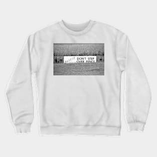 Marsh Danger Sign Crewneck Sweatshirt